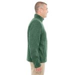 Devon & Jones Men's Bristol Full-Zip Sweater Fleece Jacket