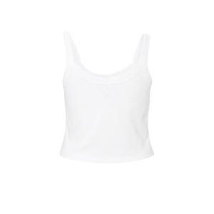 Bella + Canvas Ladies' Micro Ribbed Scoop Tank