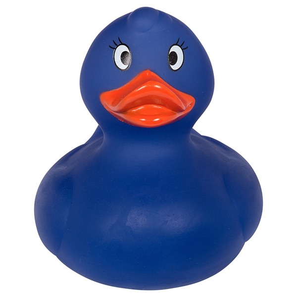 blue rubber ducks