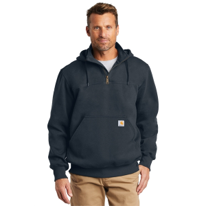 Carhartt® Rain Defender® Paxton Heavyweight Hooded Zip Mock Sweatshirt